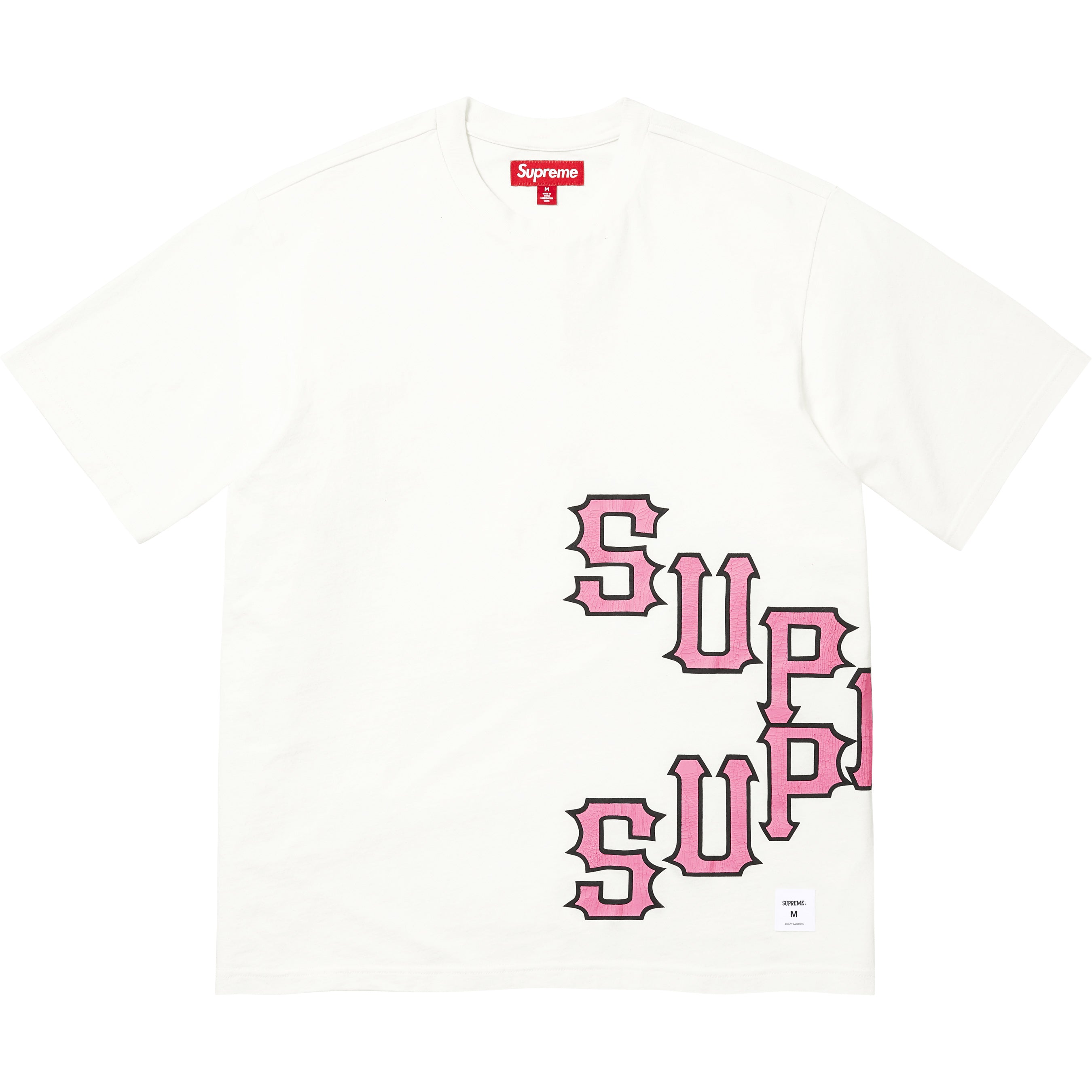 Cracked Spellout S/S Top view 13